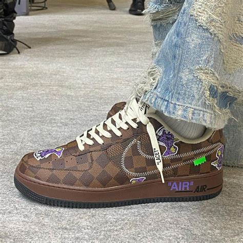 nike air force mit louis vuitton zeichen|louis vuitton air force 1.